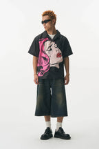 Crying Girl Graphic Shirt