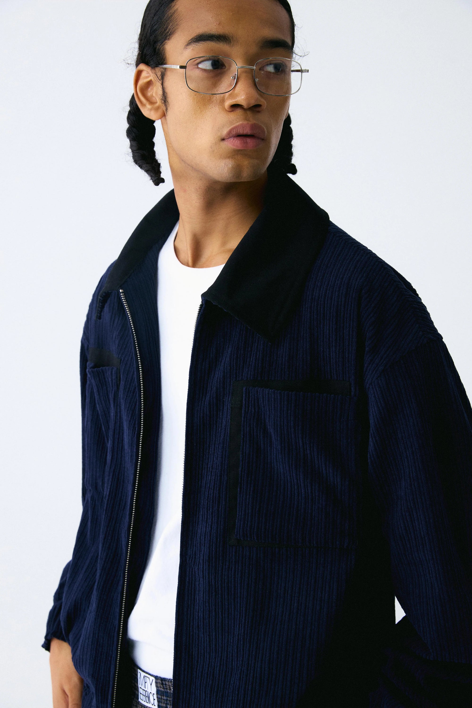 Corduroy Pocket Casual Jacket