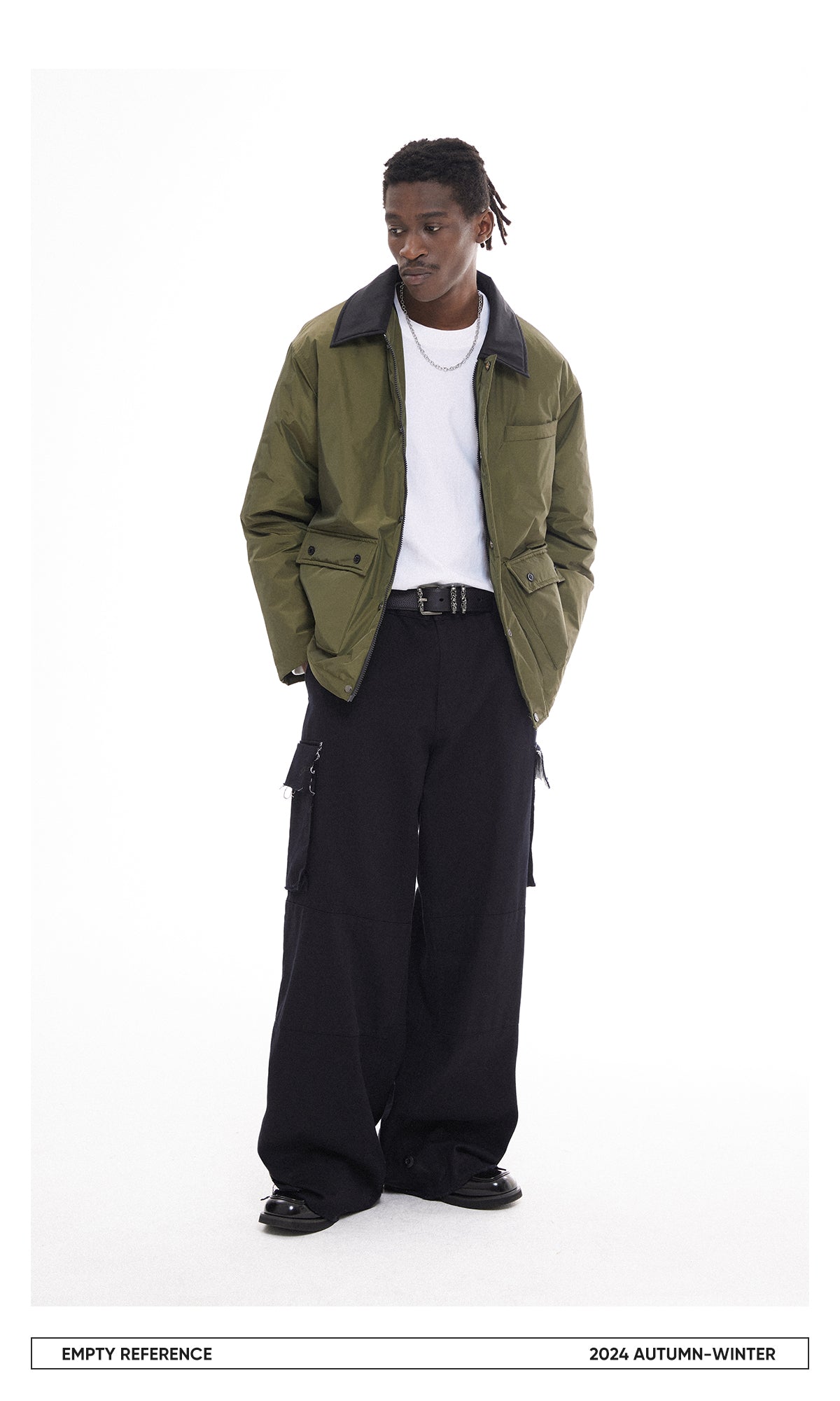 Military Cotton Splice Jacket
