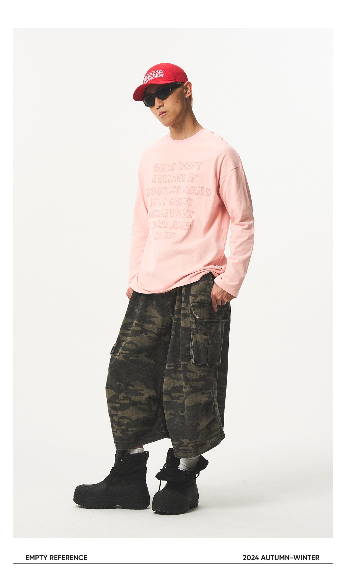 Letter Print Cotton Base Shirt