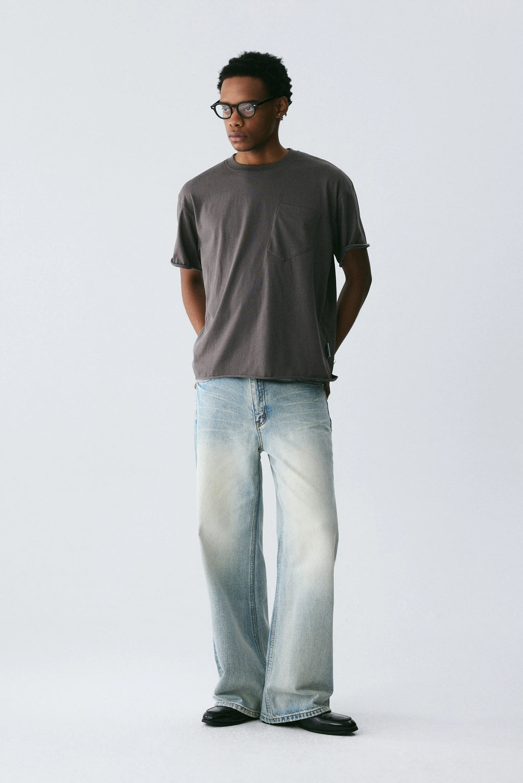 Asymmetric Pocket Tee
