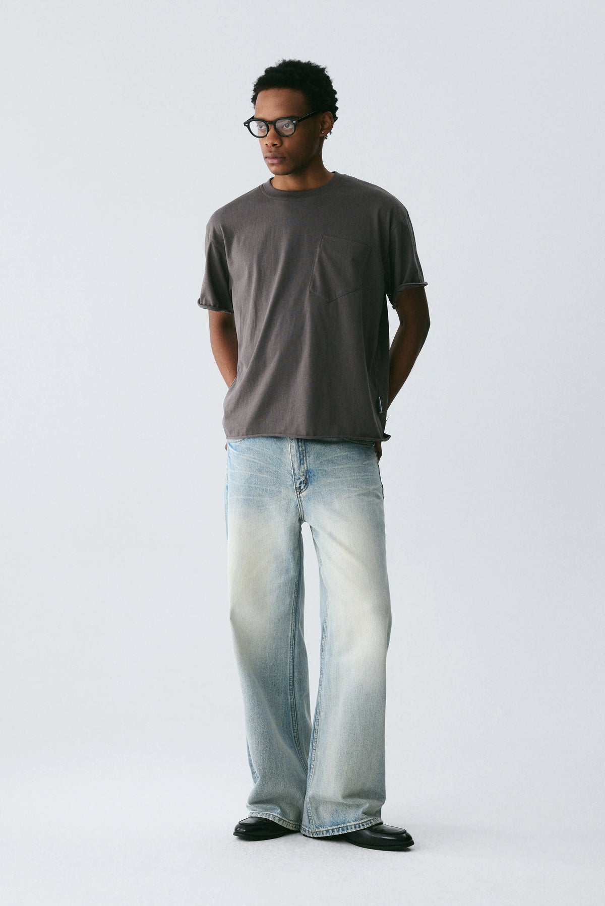 Asymmetric Pocket Tee