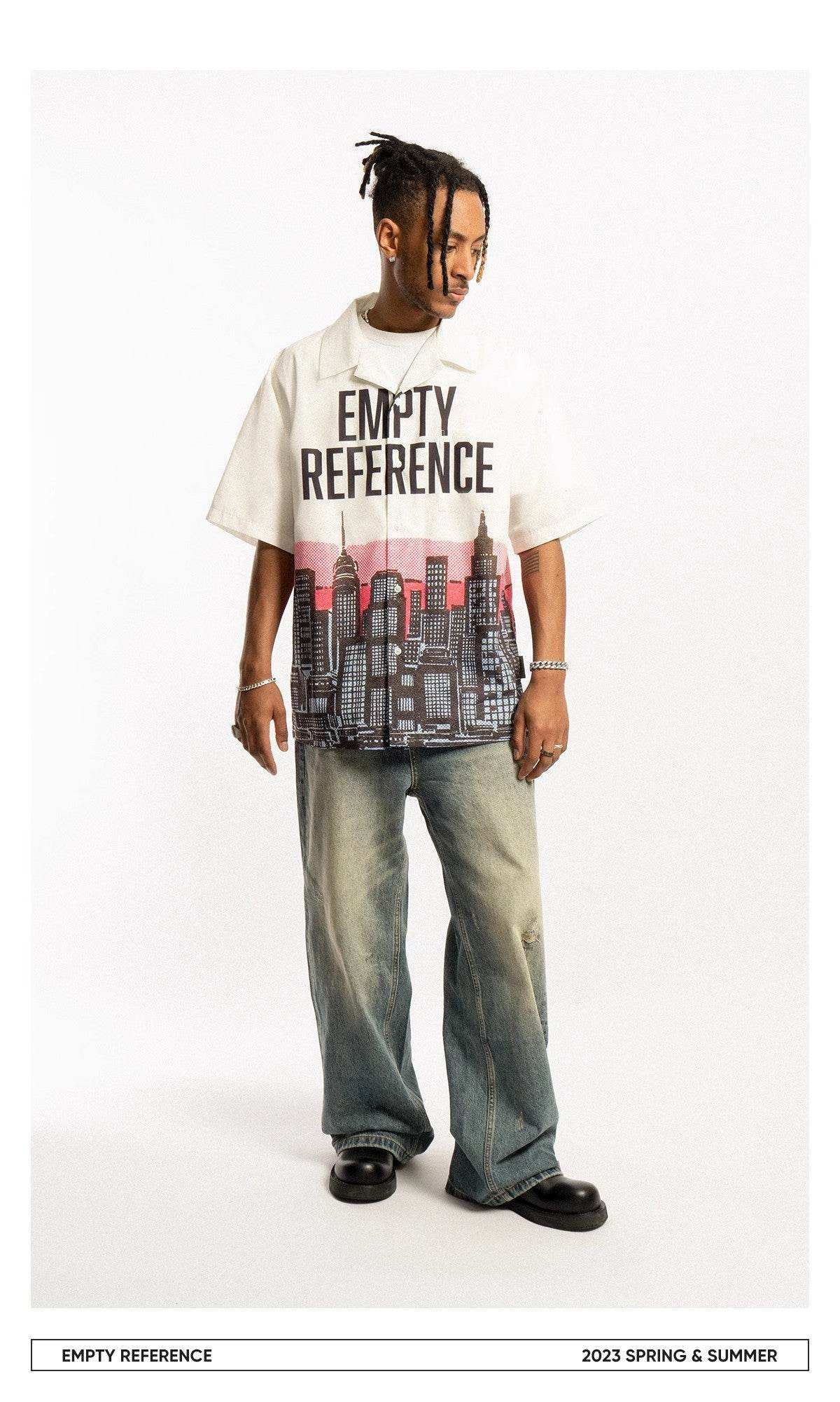 City Night Graphic Shirt - Empty Reference