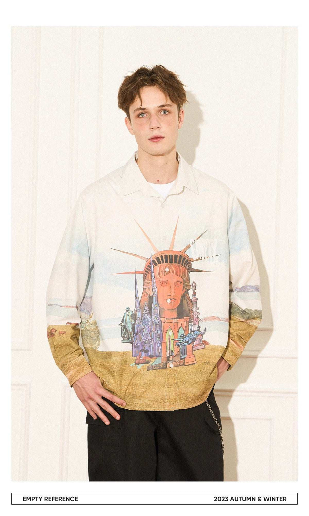 Wheat Field Graphic Shirt - Empty Reference