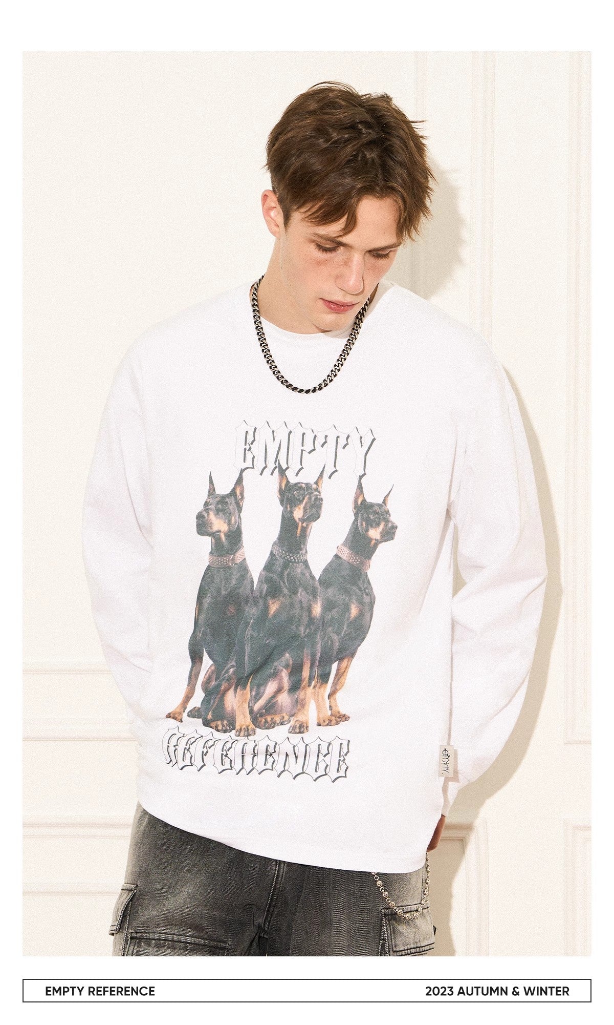 Doberman Print Tee
