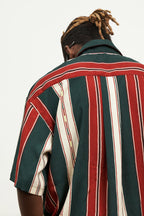 Red Green Stripe Shirt
