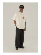 Floral Cotton Graphic Shirt - Empty Reference