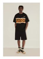 Tiger Patchwork Graphic Tee