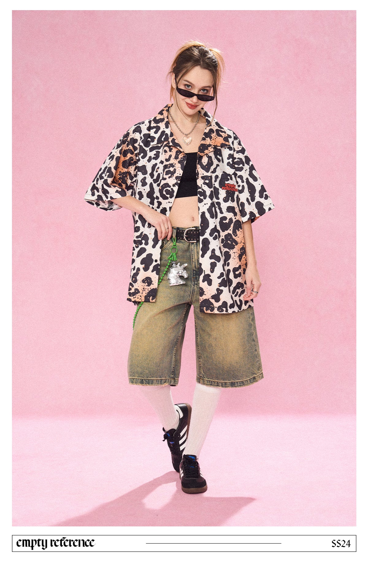 Gradient Leopard Shirt