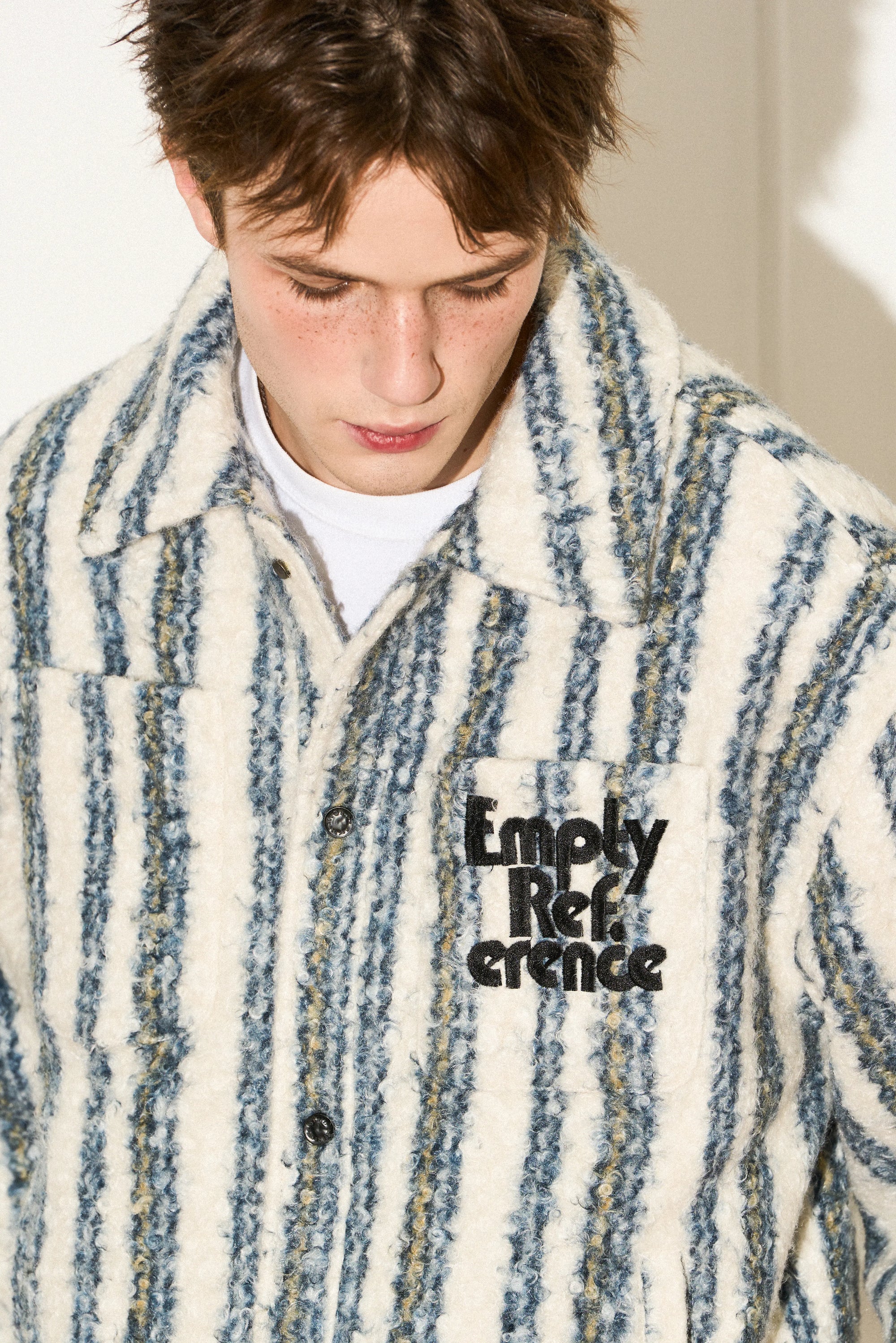 Embroidered Logo Fleece Jacket