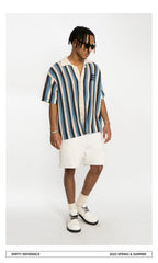 Embroidered Knit Polo Shirt