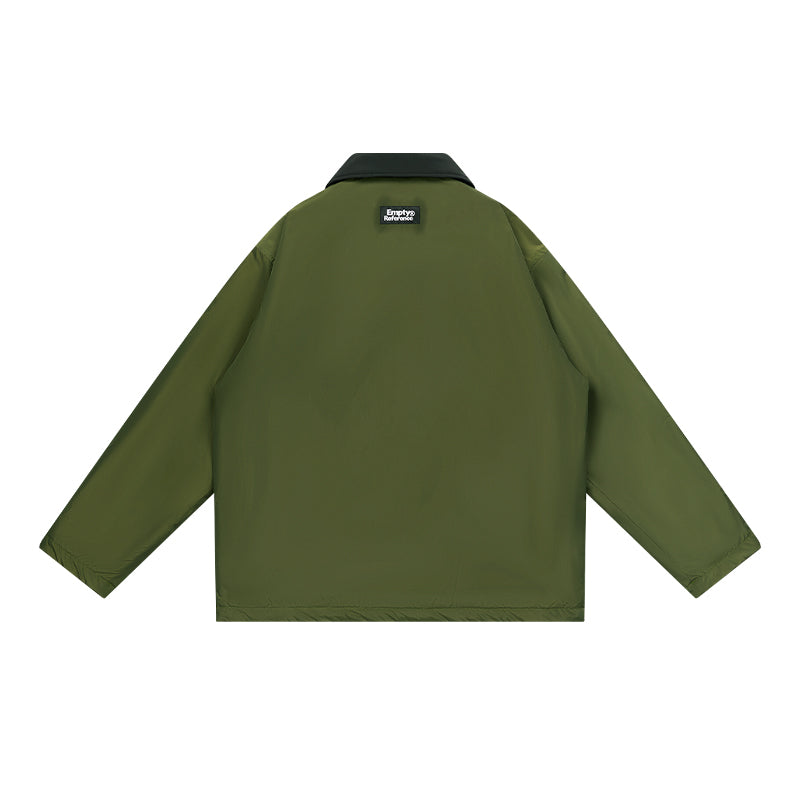 Military Cotton Splice Jacket