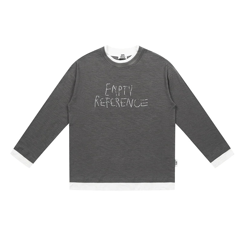 Layered Look Print Shirt