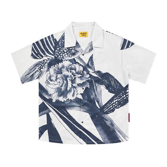 Sketch Flower Graphic Shirt