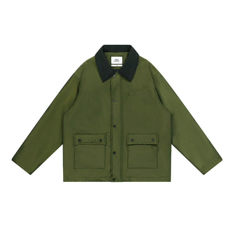 Military Cotton Splice Jacket