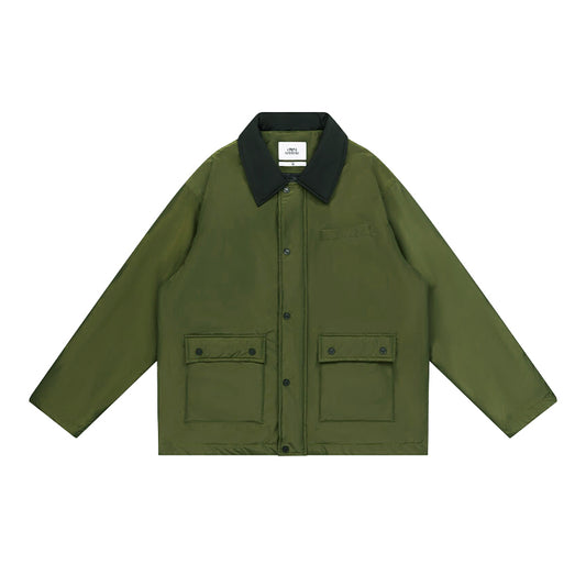 Military Cotton Splice Jacket