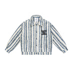 Embroidered Logo Fleece Jacket