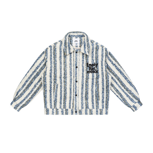 Embroidered Logo Fleece Jacket