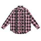Gingham Fungi Lace Shirt