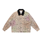 Gradient Leopard Print Jacket