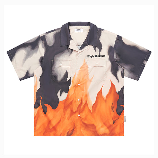 Flame Render Graphic Shirt