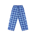 Plaid Print Loose Pants