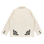Corduroy Graphic Blazer Unisex