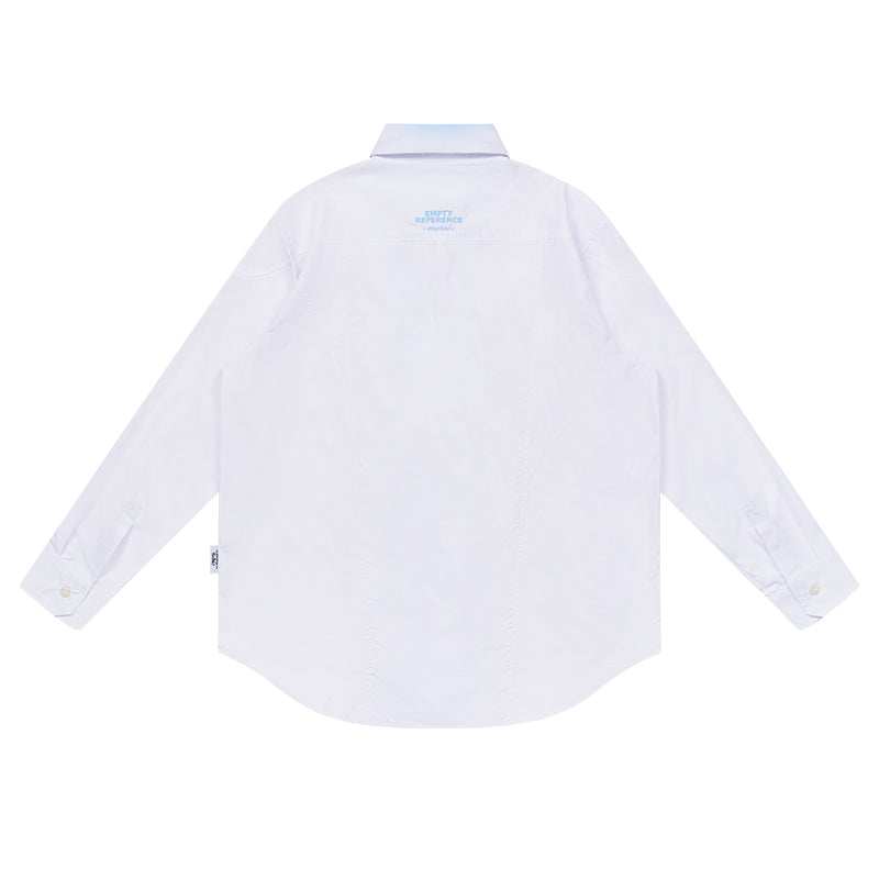 Gradient Print Loose Shirt - Empty Reference