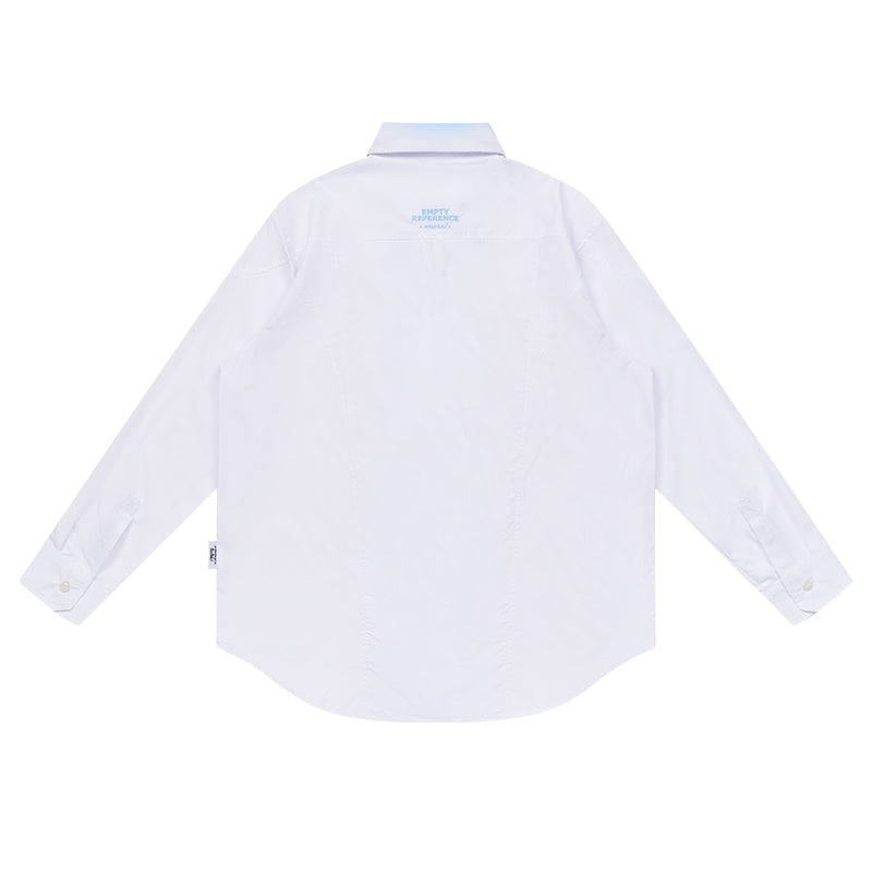Gradient Print Loose Shirt
