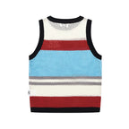 Embroidered Logo Knit Vest