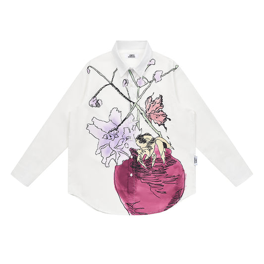 Hand Drawn Graphic Shirt