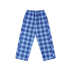 Plaid Print Loose Pants