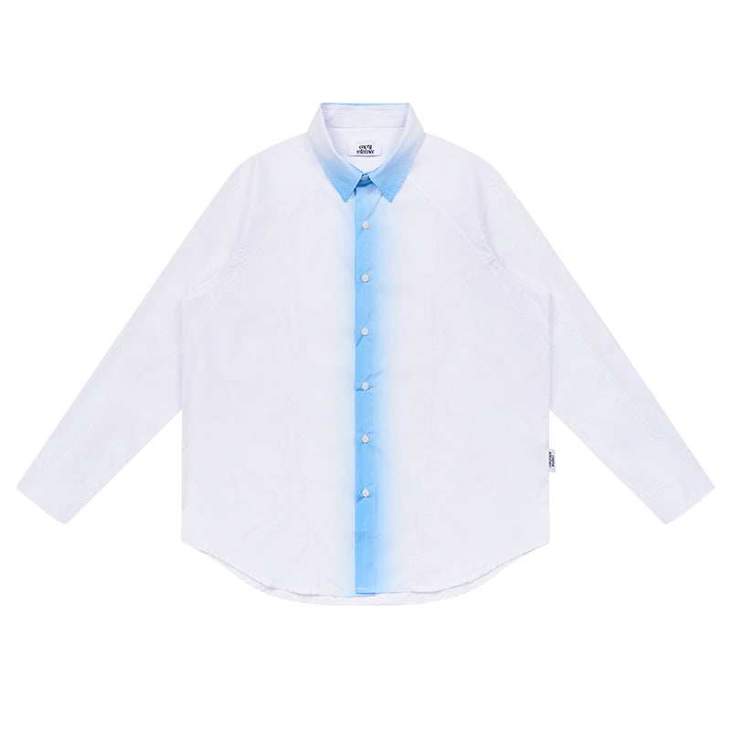 Gradient Print Loose Shirt - Empty Reference