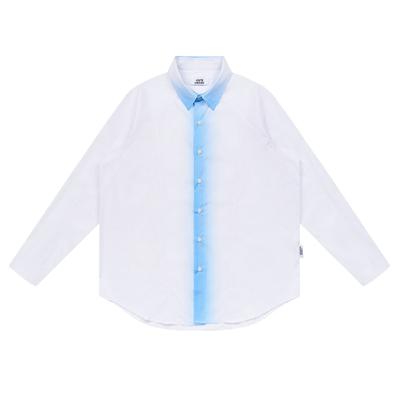 Gradient Print Loose Shirt