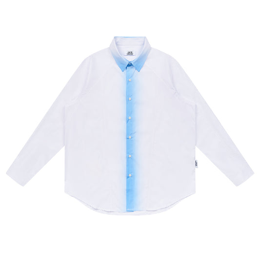 Gradient Print Loose Shirt