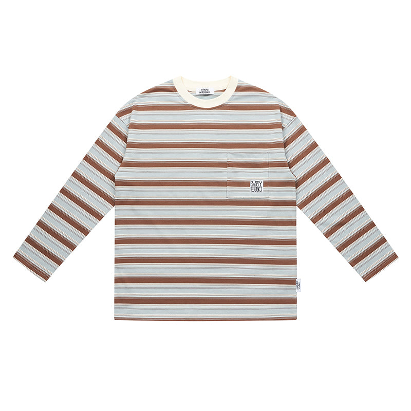 Striped Cotton Layering Shirt