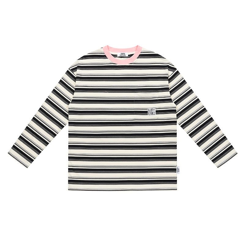 Striped Cotton Layering Shirt