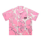 Pink Casual Button-Up Shirt - Empty Reference