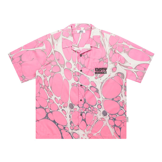 Pink Casual Button-Up Shirt