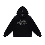 Pearl Studded Logo Sweatshirt