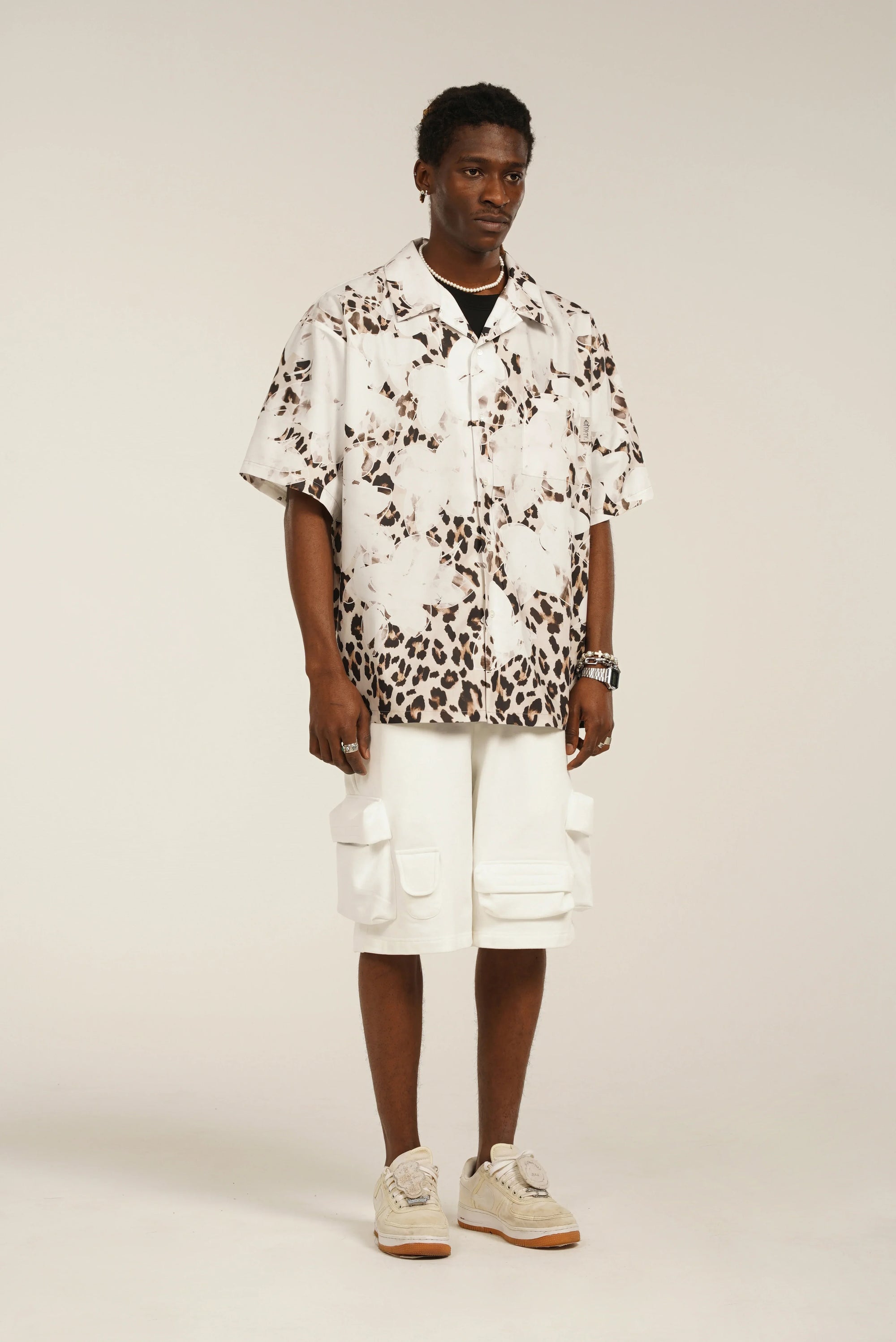 Leopard Cloud Camp Shirt