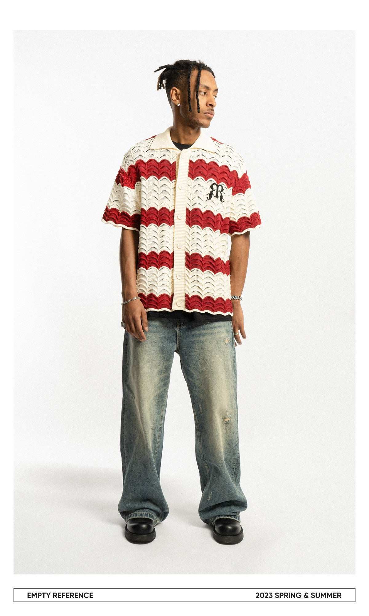 Wavy Weave Textured Shirt - Empty Reference