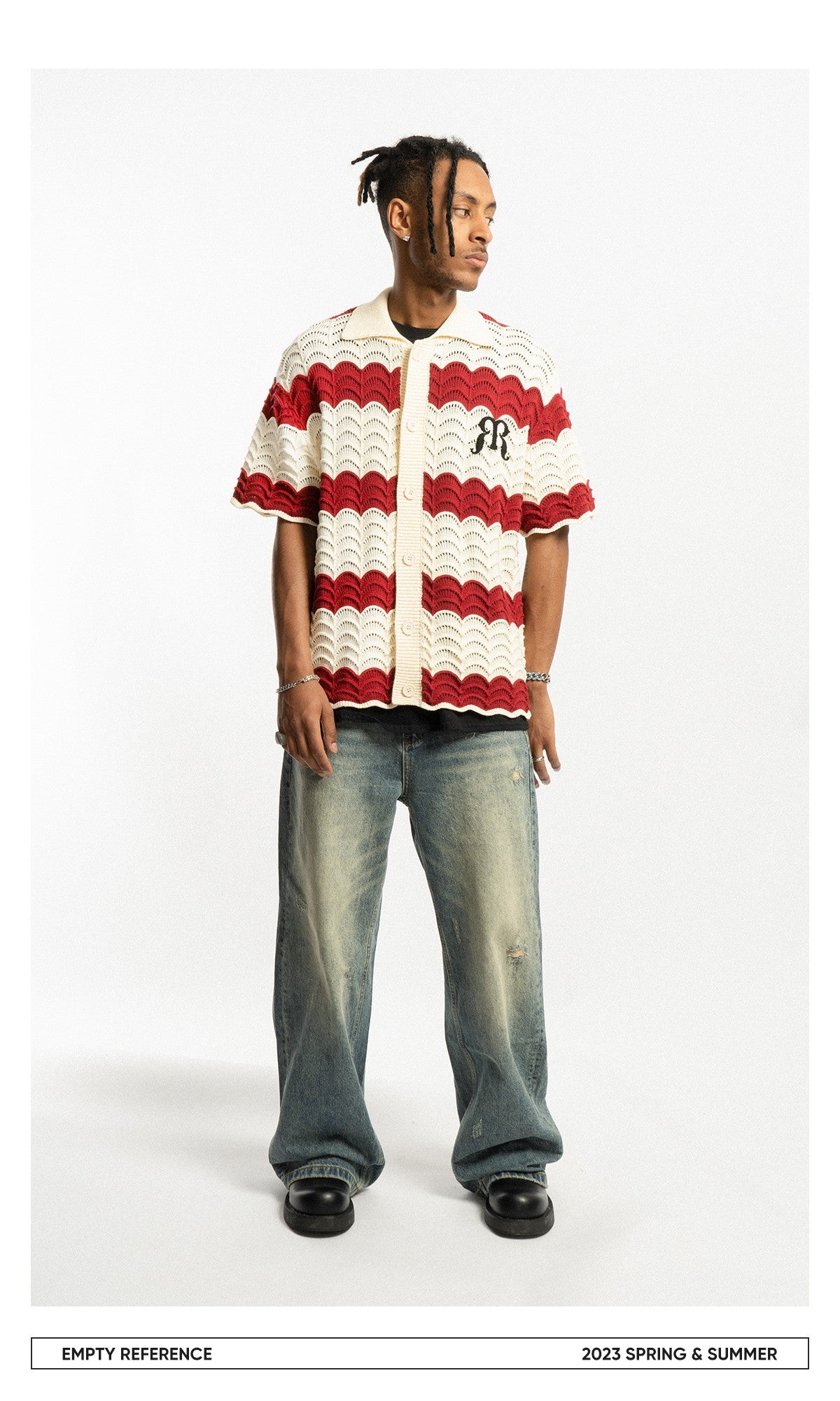 Wavy Weave Textured Shirt