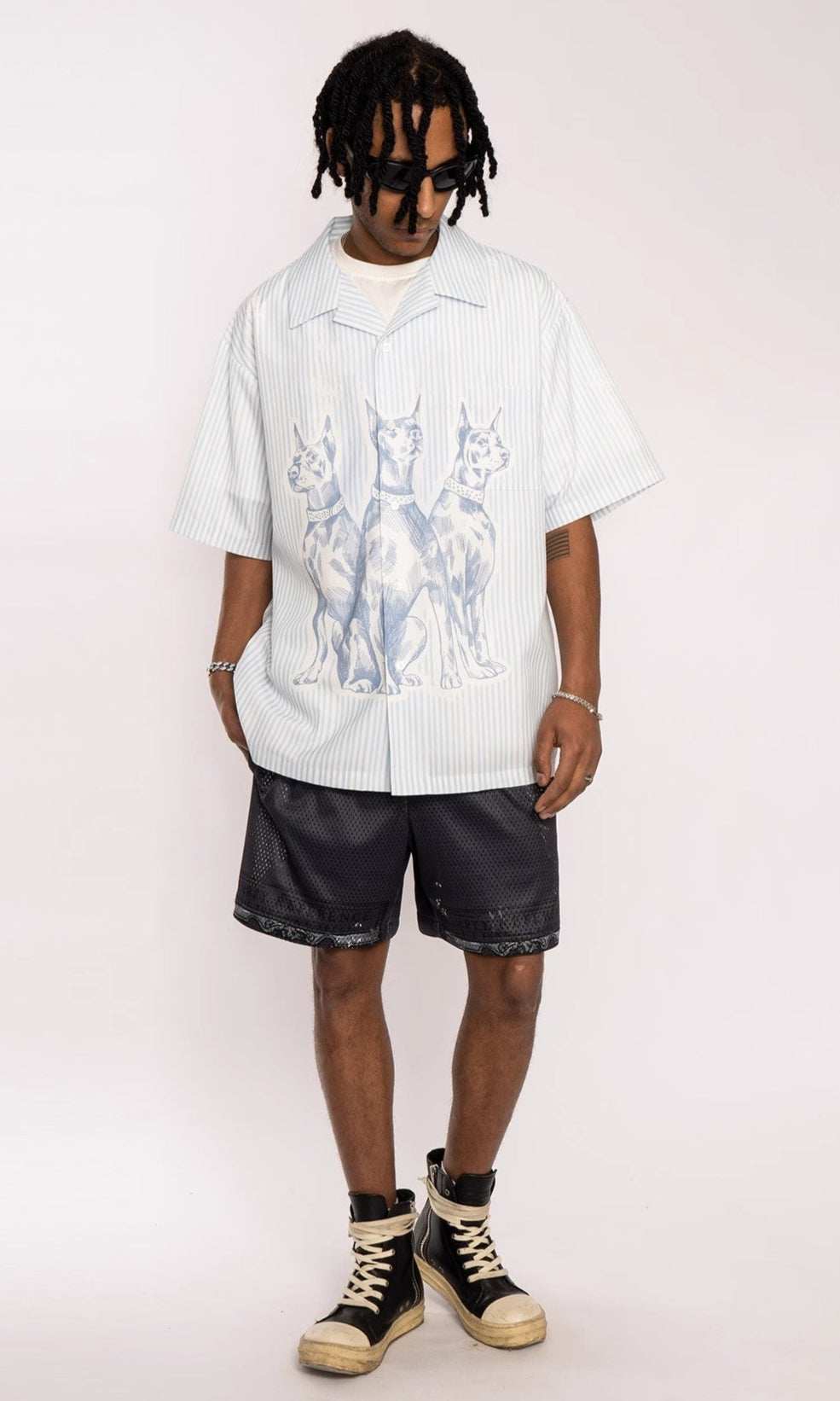 Doberman Sketch Graphic Shirt - Empty Reference