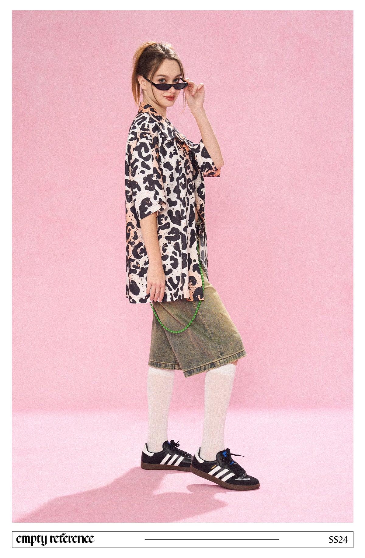 Gradient Leopard Shirt