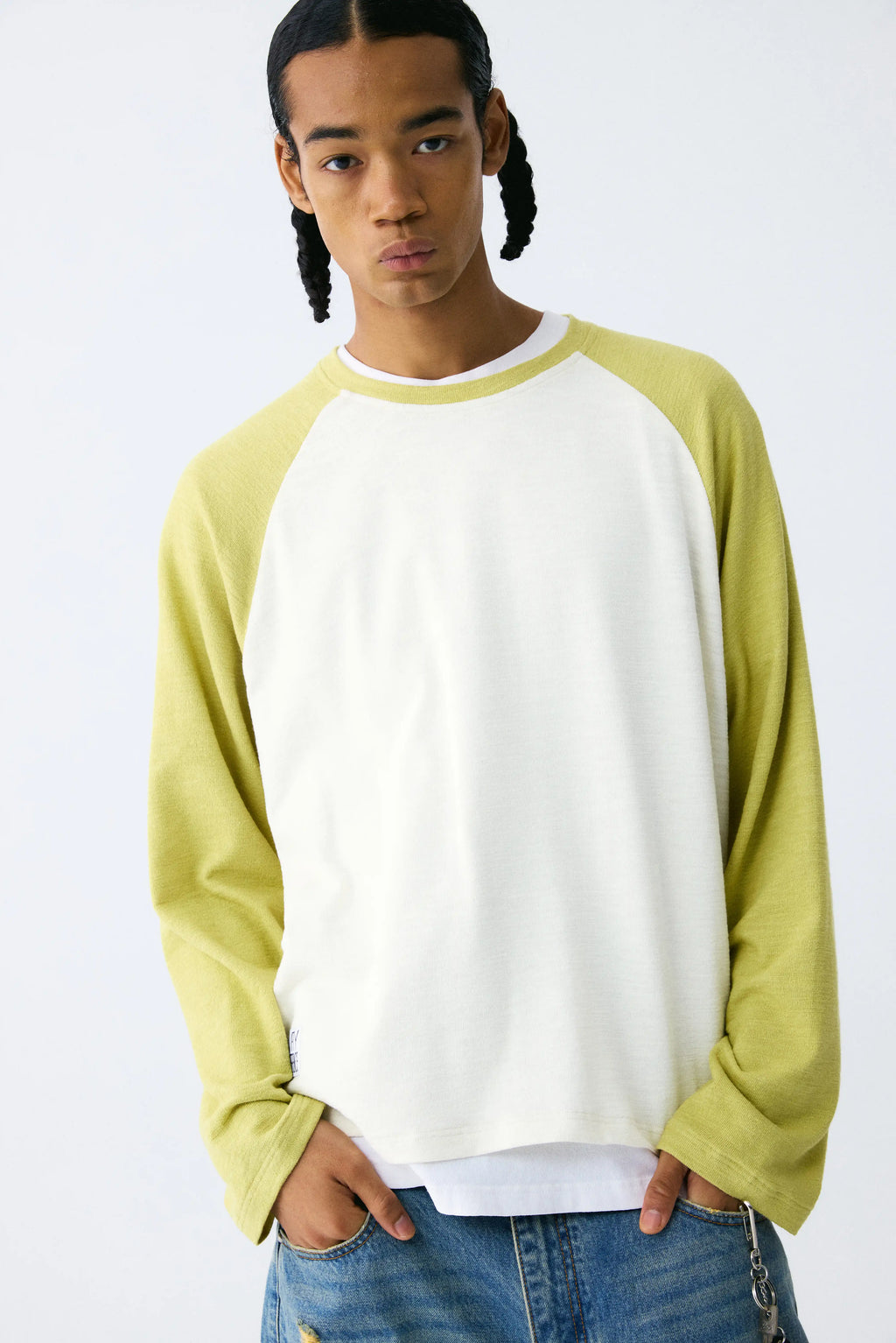 Color-Block Raglan Tee