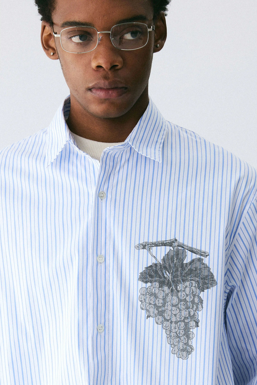 Grape Stripe Shirt