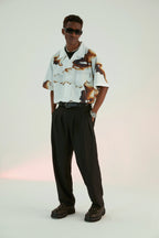 Ash Tone Graphic Shirt