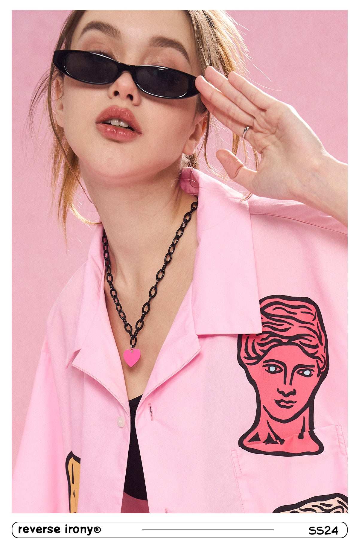 Roman Bust Graphic Shirt - Empty Reference