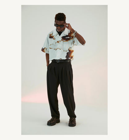 Ash Tone Graphic Shirt
